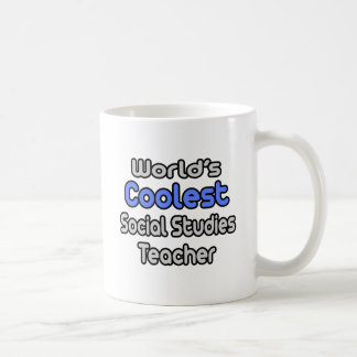 World's Coolest Social Studies Teacher Coffee Mug