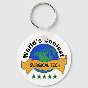 World's Coolest Surgical Tech Key Ring