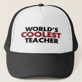 Worlds Coolest Teacher Trucker Hat