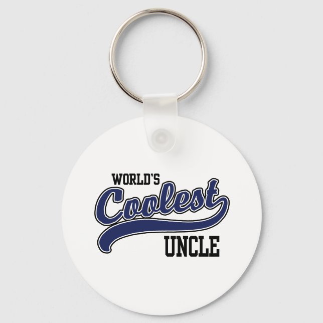 World's Coolest Uncle Key Ring (Front)