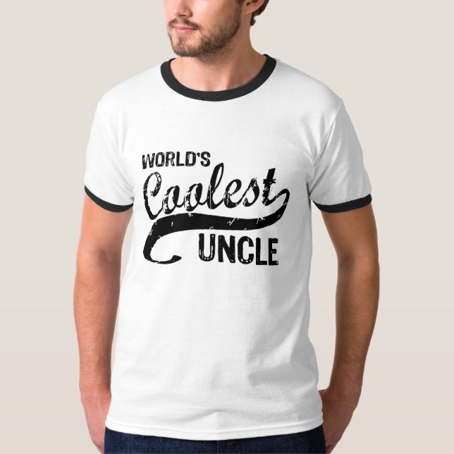 World's Coolest Uncle T-Shirt (Front)