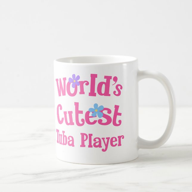 Worlds Cutest Tuba Player Coffee Mug (Right)