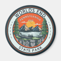 Worlds End State Park Pennsylvania Badge