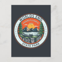 Worlds End State Park Pennsylvania Badge