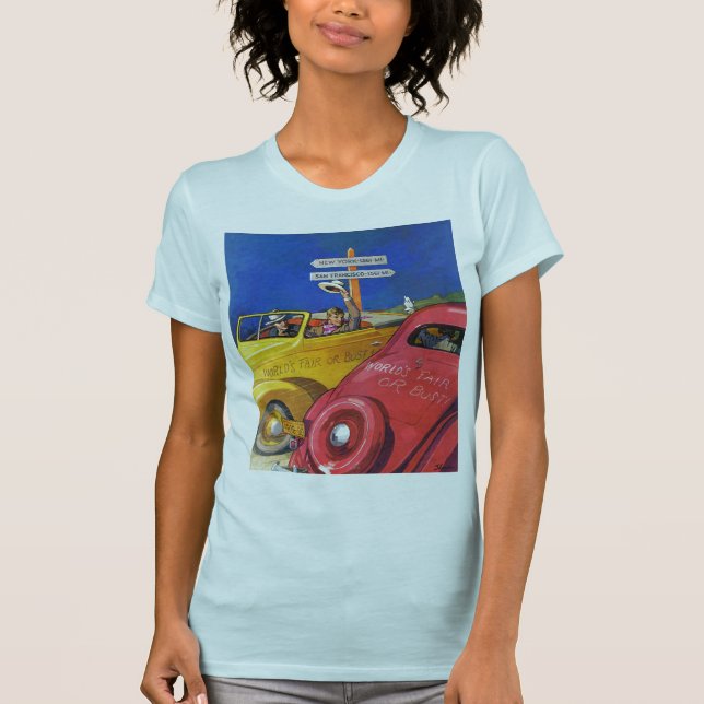 World's Fair or Bust T-Shirt (Front)