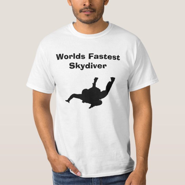Worlds fastest skydiver T-shirt (Front)