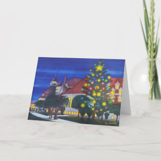 World's First Outdoor Christmas Tree 1904 Holiday Card