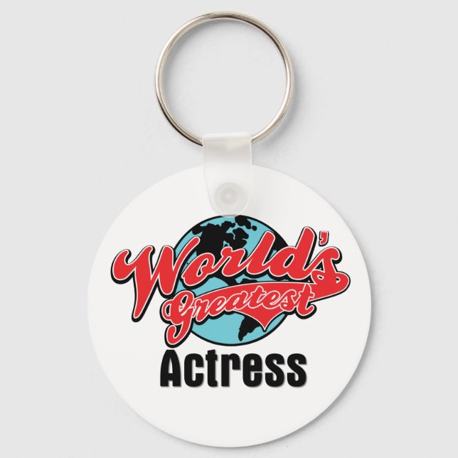 Worlds Greatest Actress Key Ring (Front)