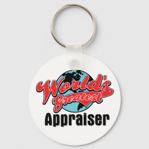 World's Greatest Appraiser Key Ring