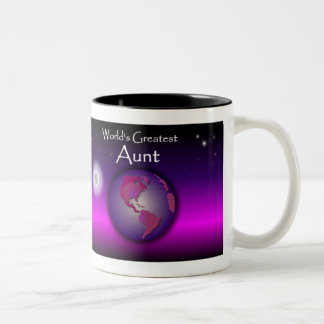 World's Greatest Aunt Pink Gift Mug