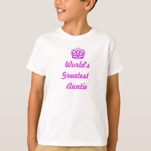 World's Greatest Auntie T-Shirt