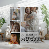 Worlds Greatest Auntie Trendy Photo Strip