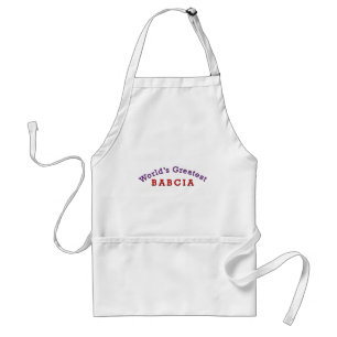 World's Greatest Babcia Standard Apron