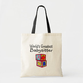 Worlds Greatest Babysitter Tote Bag
