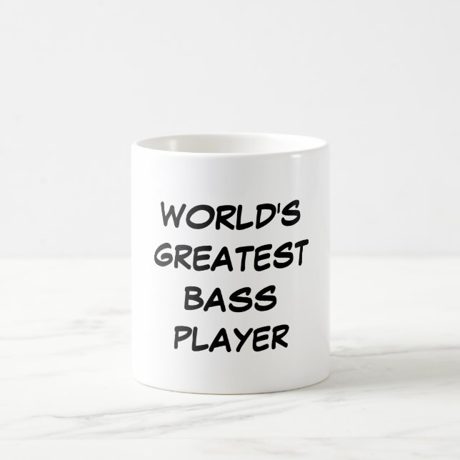 "World's Greatest Bass Player" Mug (Center)