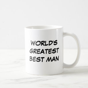 "World's Greatest Best Man" Mug