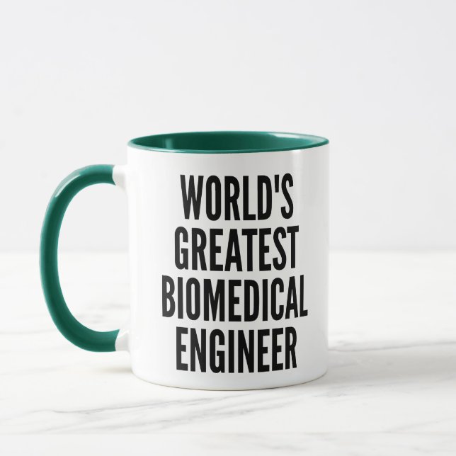 Worlds Greatest Biomedical Engineer Mug (Left)
