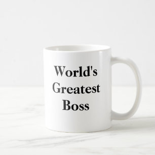World's Greatest Boss Coffee Mug