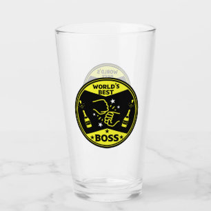 World's Greatest Boss Glass