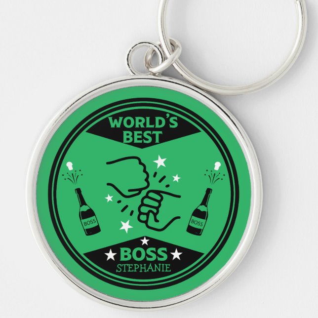 World's Greatest Boss Key Ring (Front)