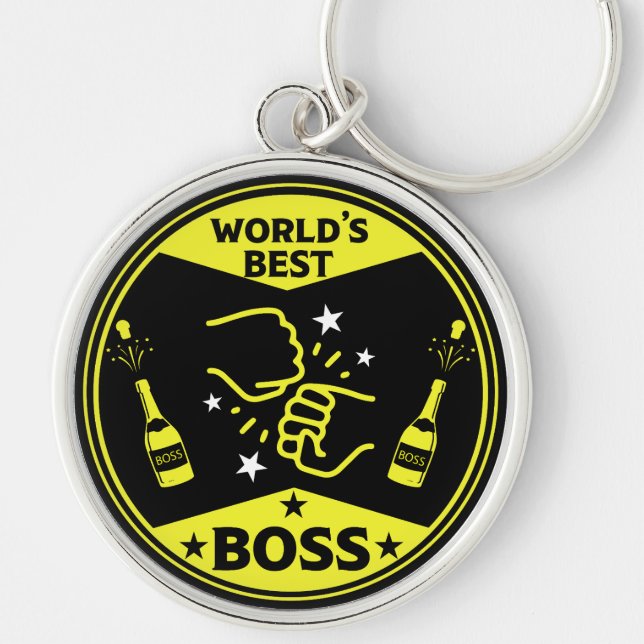 World's Greatest Boss Key Ring (Front)