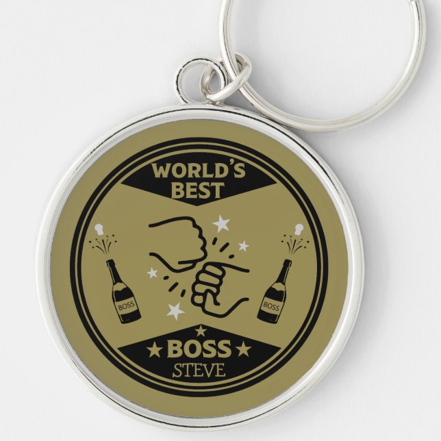 World's Greatest Boss Key Ring (Front)