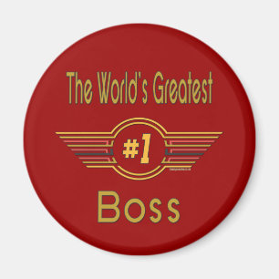 World's Greatest Boss Magnet