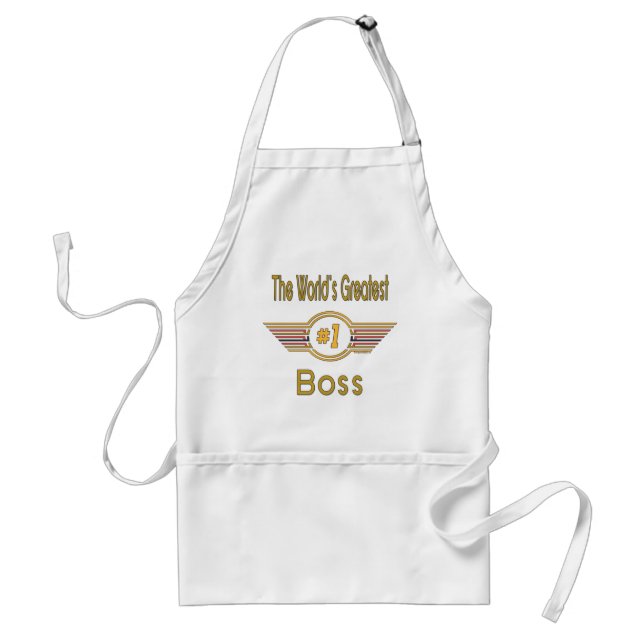 World's Greatest Boss Standard Apron (Front)