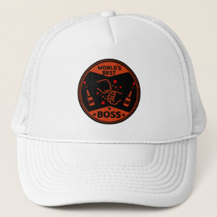 World's Greatest Boss Trucker Hat