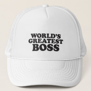World's Greatest Boss Trucker Hat