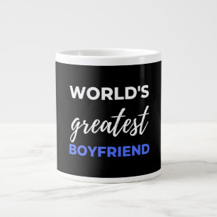 World's Greatest Boyfriend Large Coffee Mug