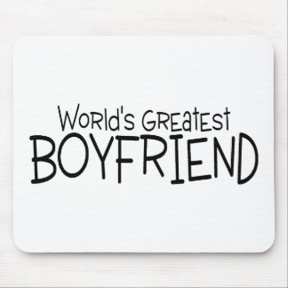 Worlds Greatest Boyfriend Mouse Pad