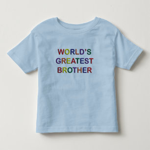 Worlds Greatest Brother Toddler T-shirt