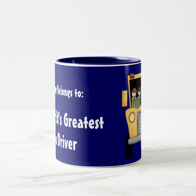 World's Greatest Bus Driver Customisable Mug (Center)