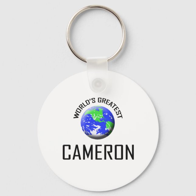 World's Greatest Cameron Key Ring (Front)
