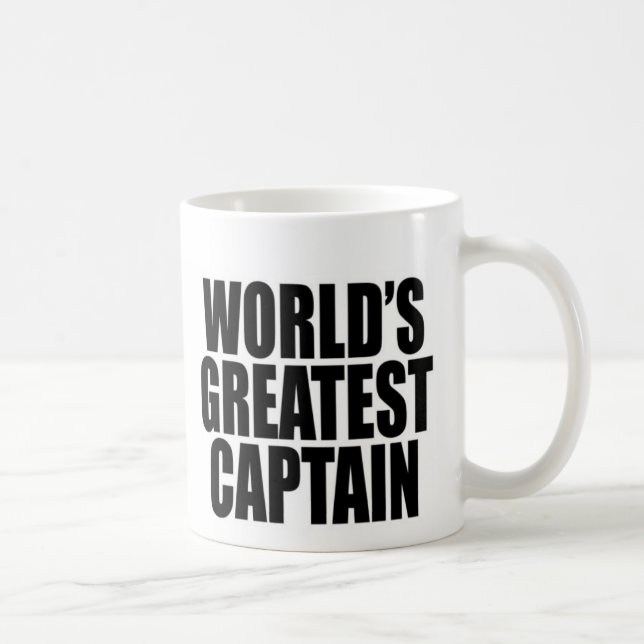 World's Greatest Captain Coffee Mug (Right)