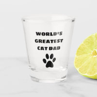 World's Greatest Cat Dad Custom Text Personalised