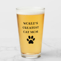 World's Greatest Cat Mum Custom Text Personalised