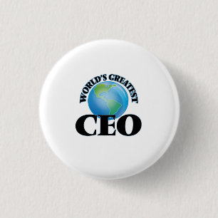 World's Greatest Ceo 3 Cm Round Badge