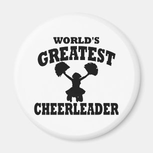 World's Greatest cheerleader Magnet