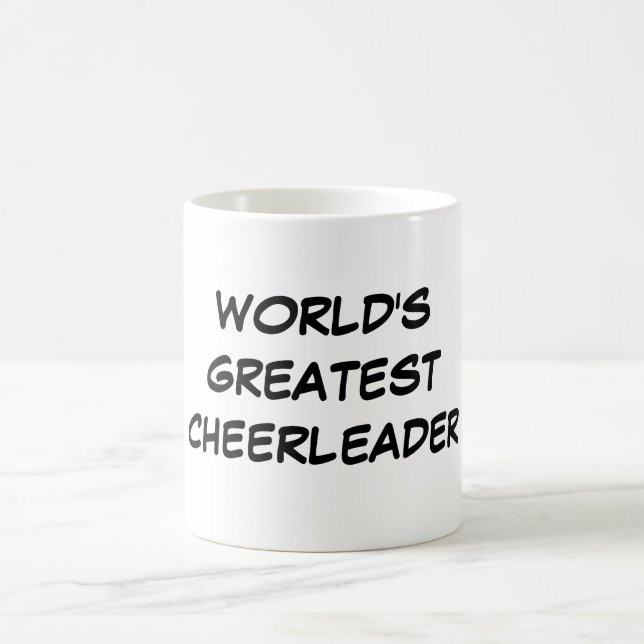"World's Greatest Cheerleader"  Mug (Center)