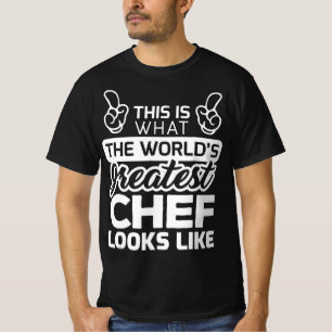 worlds greatest chef best chef ever T-shirt