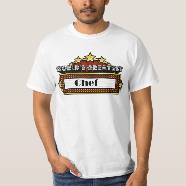 World's Greatest Chef T-Shirt (Front)
