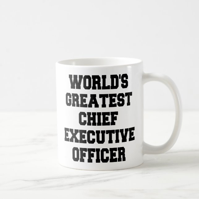Worlds Greatest Chief Executive Officer Coffee Mug (Right)
