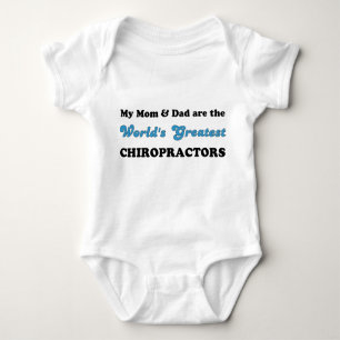 World's Greatest Chiropractors (Mum & Dad) Baby Bodysuit