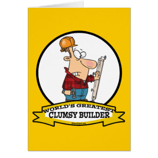 WORLDS GREATEST CLUMSY BUILDER MEN CARTOON
