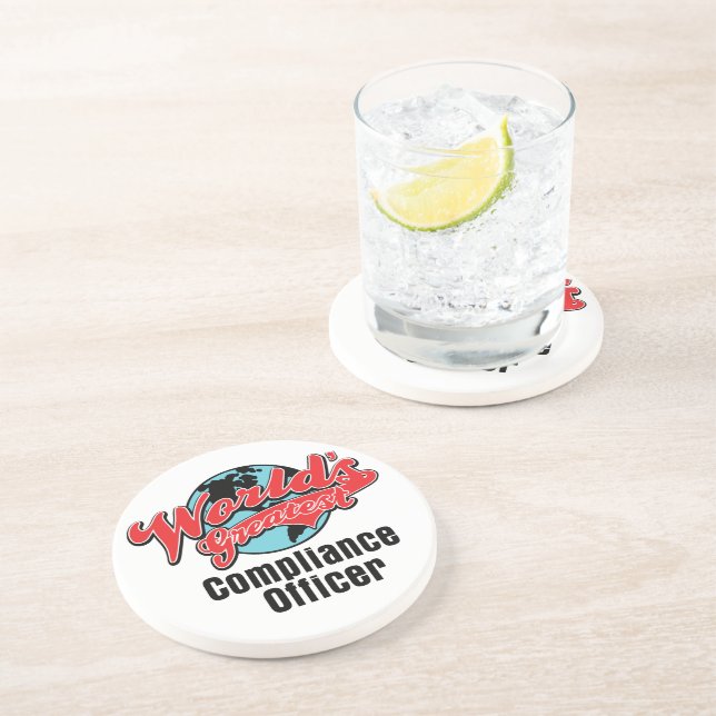 Worlds Greatest Compliance Officer Coaster (Side)