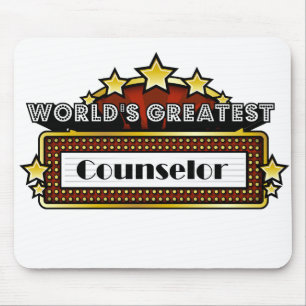 World's Greatest Counsellor Mouse Pad