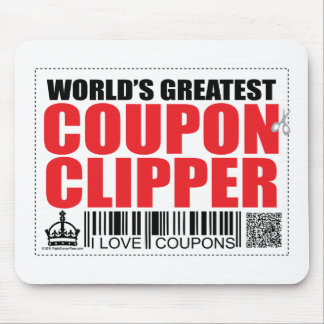 World's Greatest Coupon Clipper Mouse Pad