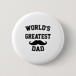 Worlds greatest dad 6 cm round badge